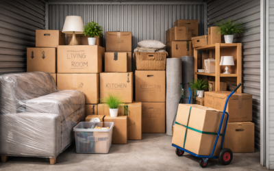 Magasinering och förvaring vid flytt